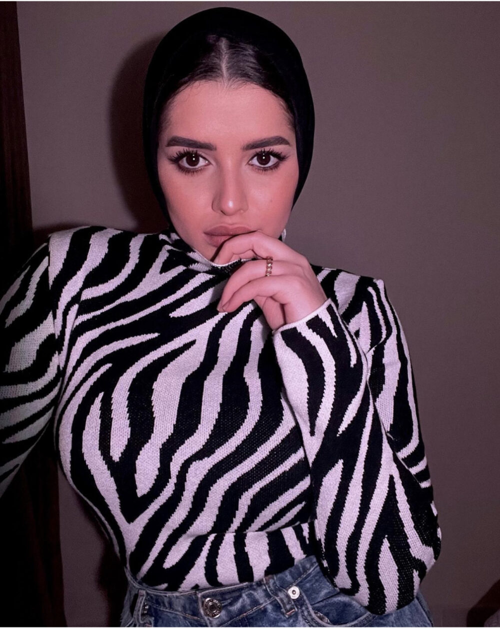 Zebra top