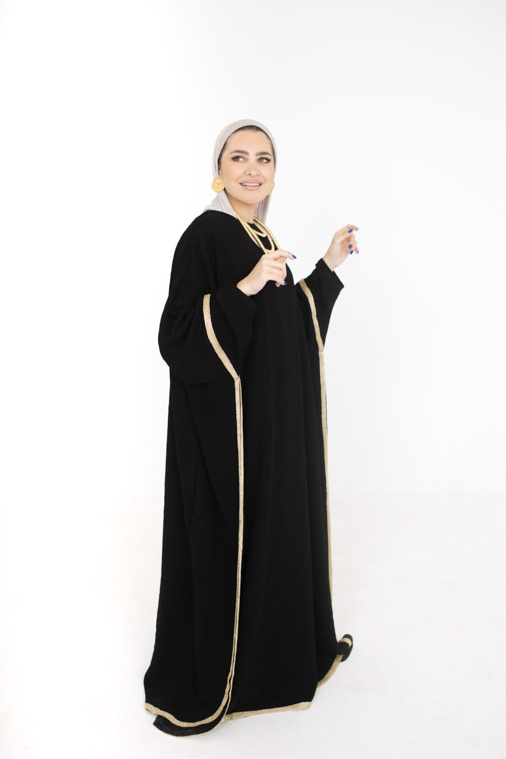 Butterfly abaya