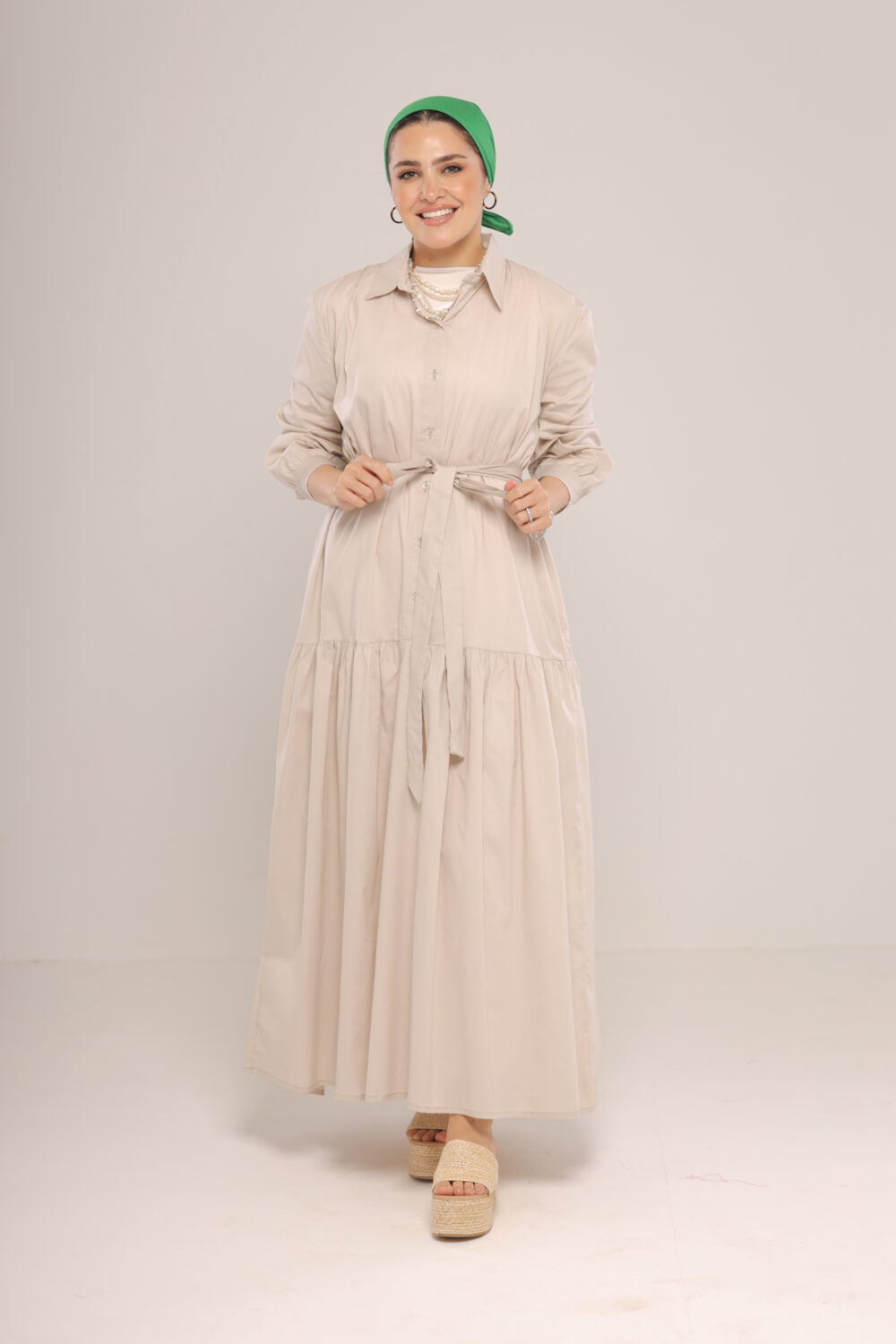 poplin dress - Image 7