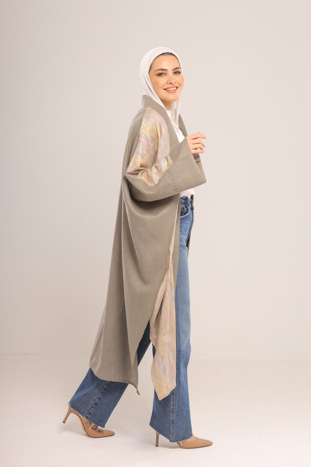 shimmered indian kimono - Image 2