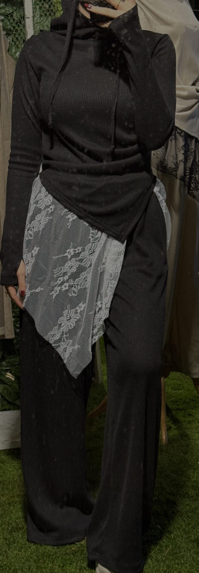 layered lace skirt - Image 2