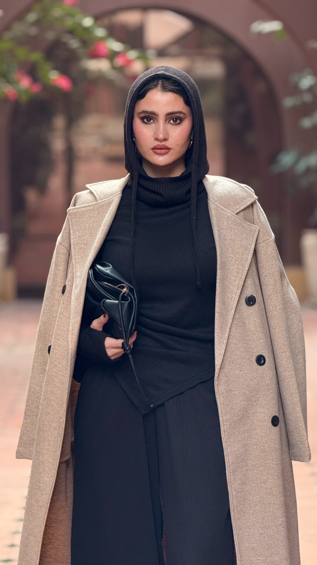 oversized wool coat - Image 5